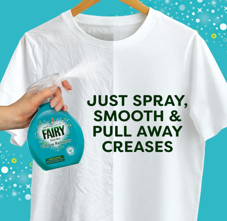 Fairy Non Bio Crease Releaser Spray 500ml